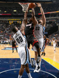 Miami Heat v Memphis Grizzlies: Chris Bosh, Marc Gasol and Darrell Arthur