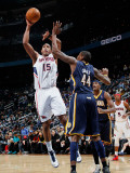 Indiana Pacers v Atlanta Hawks: Al Horford and Solomon Jones