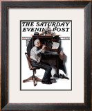 Buy "Flutist" or "Spring Song" Saturday Evening Post Cover, May 16,1925 at AllPosters.com