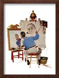 "Triple Self-Portrait", February 13,1960