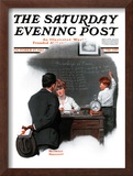 Buy "Knowledge is Power" Saturday Evening Post Cover, October 27,1917 at AllPosters.com