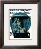 "Moonlight Buggy Ride" Saturday Evening Post Cover, September 19,1925