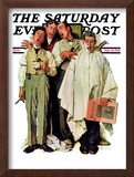 Buy "Barbershop Quartet" Saturday Evening Post Cover, September 26,1936 at AllPosters.com
