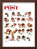 "Day in the Life of a Boy" Saturday Evening Post Cover, May 24,1952