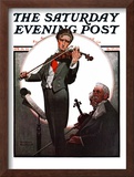 Buy "Violin Virtuoso" Saturday Evening Post Cover, April 28,1923 at AllPosters.com