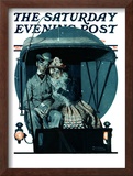 "Moonlight Buggy Ride" Saturday Evening Post Cover, September 19,1925
