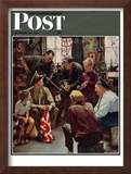 "Homecoming Marine" Saturday Evening Post Cover, October 13,1945
