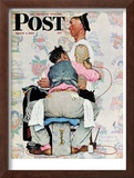 "Tattoo Artist" Saturday Evening Post Cover, March 4,1944