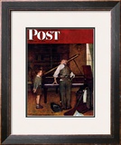 Buy "Piano Tuner" Saturday Evening Post Cover, January 11,1947 at AllPosters.com