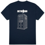 Dr Who - Tardis Vector Graphic T-Shirt