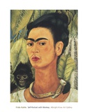 Self-Portrait with Monkey, 1938