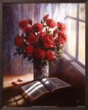 Bible and Roses