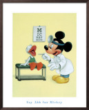 Say Ahh for Mickey