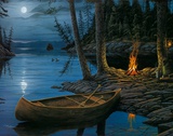 Camp Fire Canoe