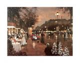 Buy Evening Street Scene at AllPosters.com