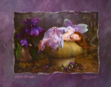 Buy Girl Asleep on Mushroom at AllPosters.com