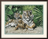 Buy Yellow Tigers with Cubs at AllPosters.com