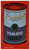Buy Campbell's Soup Can, 1965 (Blue and Purple) at AllPosters.com