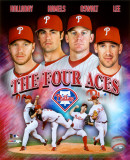 The Philadelphia Phillies Four Aces Portrait Plus