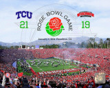TCU Horned Frogs Rose Bowl Champions with Overlay