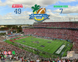 Buy Alabama Crimson Tide Capitol One Bowl Champions with Overlay at AllPosters.com