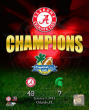 Buy Alabama Crimson Tide Capitol One Bowl Champions Composite at AllPosters.com