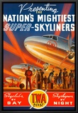 Super Skyliners Framed Canvas Print