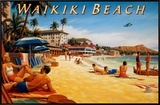 Buy Waikiki Beach at AllPosters.com