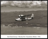 Inter-Island Airways, Sikorsky S-43, Kaunakakai, Molokai, Hawaii, 1936