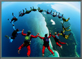 Buy Teamwork: Skydivers II at AllPosters.com