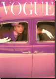 Vogue Cover, Autumn Fuchsia, 1957