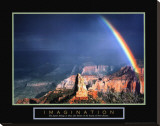 Imagination: Mountain with Rainbow