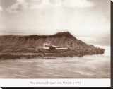Buy Pan American Clipper over Waikiki, Hawaii, 1935 at AllPosters.com