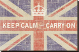 Buy Keep Calm and Carry On (Union Jack) at AllPosters.com