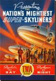 Super Skyliners Stretched Canvas Print