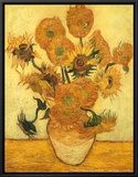 Buy Vase of Fifteen Sunflowers, c.1889 at AllPosters.com
