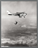 Risk Framed Canvas Print