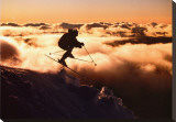 Challenge: Skier in Clouds