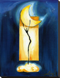 Moon Dance Stretched Canvas Print