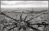 Paris, l'Etoile Vue du Ciel