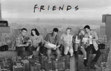 Friends - Lunch on a Skyscrape - 3D Poster