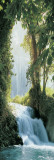 Waterfalls - zaragoza Door Poster
