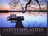 Contemplation Stretched Canvas Print