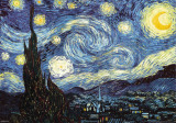 Van Gogh - Starry Night - 3D Poster