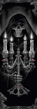 Anne Stokes - candelabra Door Poster