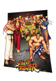 Street Fighter - 3D Poster