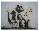 Ghetto Blast Rat Art Print