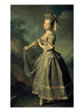 Buy Portrait of a Student of the Empress School for Noble Maidens Ekaterina Ivanovna Nelidova at AllPosters.com