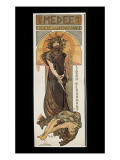 Sarah Bernhardt as Medee at the Theatre De La Renaissance