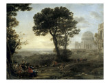 Buy View of Delphi with Procession at AllPosters.com
